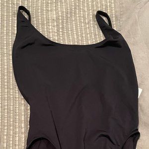 American Apparel Nylon Tricot High Cut One Piece L